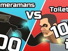 100 Cameramans vs 100 Toilets io Online