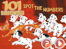 101 Dalmatians Spot The Numbers