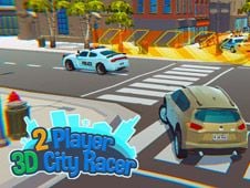 2 Player 3D City Racer Online