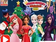 Princess Christmas Coloring Book 2018 Online