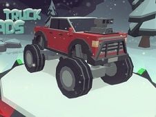 3D Monster Truck Icy Roads Online