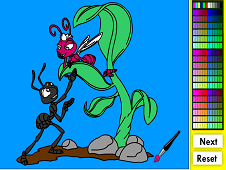 A Bugs Life Online Coloring