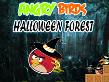 Angry Birds Halloween Forest