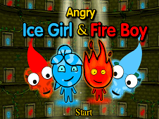 Angry Ice Girl and Fire Boy Online