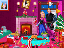 Anna and Kristoff Xmax Cleaning