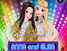Anna and Elsa DJs Online