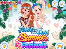Anna and Elsa Summer Festivals Online