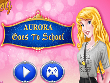 Aurora Goes to School
