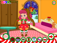 Baby Boo Christmas Preparations