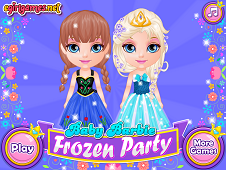Baby Barbie Frozen Party