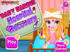 Baby Barbie Hospital Recovery Barbie Games