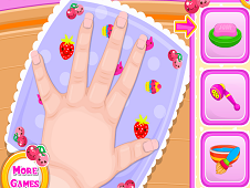 Baby Barbie Kawaii Nails