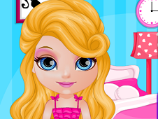 Baby Barbie Summer Glittery Tattoo