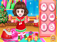 Baby Christmas Slacking