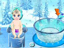 Baby Elsa Bath Time Online