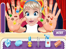 Baby Elsa Hand Doctor
