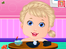 Baby Elsa Party Makeover