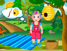Baby Juliet Bee Allergy