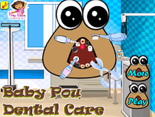 POU VAI NO DENTISTA, JOGO DO POU, POU GAMES, KIDS TV BR