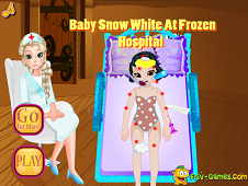 Baby Snow White at Frozen Hospital