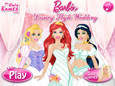 Barbie Disney Style Wedding