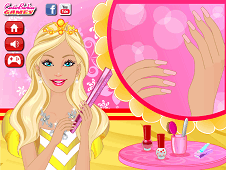 Barbie Princess Nail Makeover
