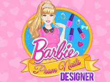 Barbie Prom Nails Designer