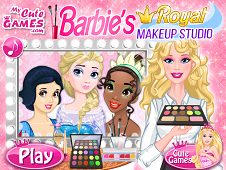 Barbie Royal Makeup Studio