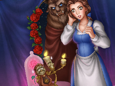Beauty and the Beast Coloring