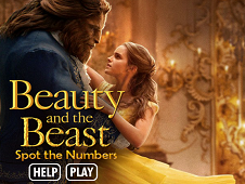 Beauty and the Beast Spot the Numbers