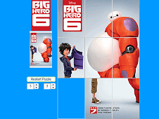 Big HEro 6 Sliding Puzzle Online