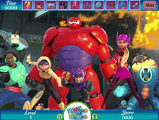 Big Hero 6 Hidden Objects