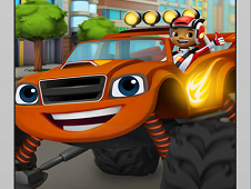 Blaze and The Monster Machines Puzzle Online