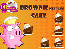 Brownie Icecream Cake