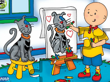 Caillou Jigsaw Online