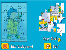 Caillou Puzzle Online