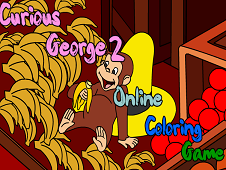 Curious George 2 Online Coloring