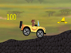 Curious George Car Driving Challenge Online