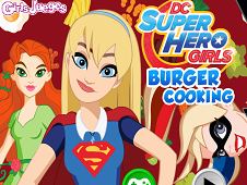 DC Super Hero Girls Burger Cooking