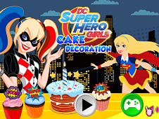 DC Super Hero Girls Cake Decoration