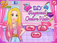 DIY Rapunzel Ombre Hair