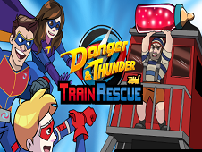 Danger and Thunder Train Rescue Online