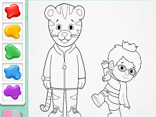 Daniel Tiger Coloring