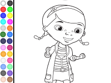 Doc Mcstuffins Coloring Online