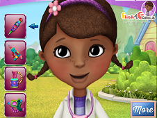 Doc Mcstuffins Face Art