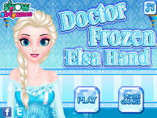 Doctor Frozen Elsa Hand