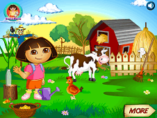 Dora At The Farm