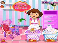 Dora Washing Dresses Online