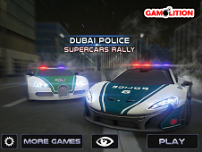 Dubai Police Supercars Rally Online