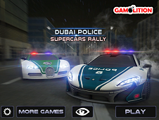 Dubai Police Supercars Rally